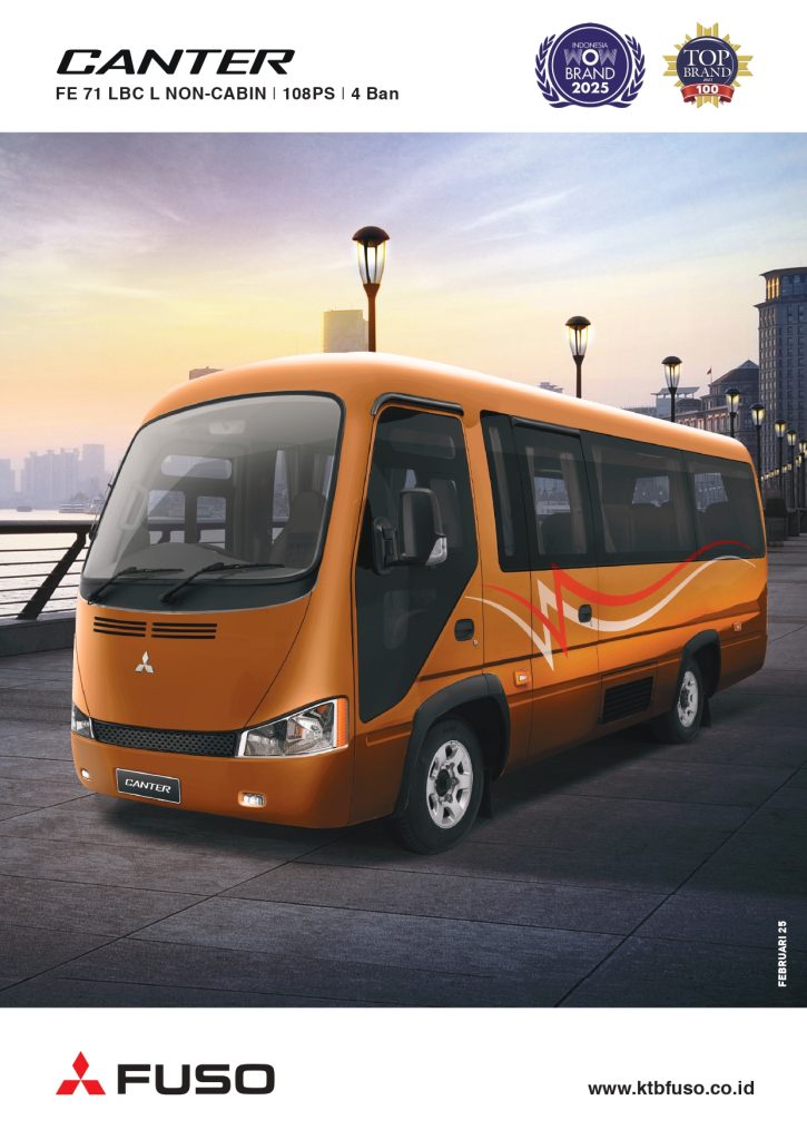 Mitsubishi Fuso Canter FE71L BCL NC brosur